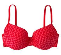 etirel - Miriam Zig Zag Bikini, Donna, Miriam Zig Zag, Rot, 38C