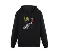 EtLin Korn Follow The Leader 20th Anniversary Long Sleeve Heavy Loose Board Pullover Hooded Hoodie Fluffy Men Size S