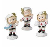 Etm Astronauta Spazio Figurina Resina 6 cm