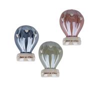 Etm Balloon Magnete Mongolfiera Porcellana 6,5 cm
