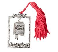 Formoso Bomboniera Decorazione Ciondolo Laurea in Zama Legge Giurisprudenza Confezione 12 pz Art 12A042