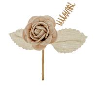 ETM Bomboniera Decorazioni Ramo Fiore 10 Cm Rosa 12 Pz