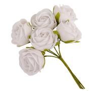 ETM Decoro Fiore Bomboniere 4 Cm Bianco 12 Pz