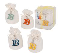 ETM Event Gift Box 18 Anni Bomboniera Portaconfetti Ass. 3,5 Cm Multicolor 1 Pz