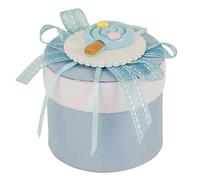 ETM Mella Box Bomboniera Portaconfetti D 6 Cm H 6 Cm Cielo 6 Pz