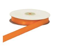Nastro Doppio Raso Arancione Caldo 40 mm x 50 Metri