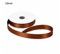 ETM Nastro Doppio Raso Colore Mocha Mousse 10 mm x 50 mt