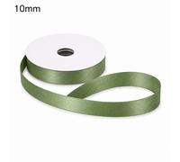 ETM Nastro Doppio Raso Colore Verde Salvia 10 mm x 50 mt
