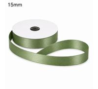ETM Nastro Doppio Raso Colore Verde Salvia 15 mm x 50 mt