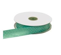 ETM Nastro Doppio Raso Pois 25 Mm 50 Mt Tiffany