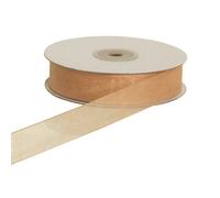 ETM Nastro Organza 6 Mm 50 Mt Nocciola
