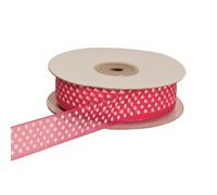 ETM Nastro Organza Pois 20 Mm 50 Mt Fragola