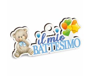 ETM Party Il Mio Battesimo 6,5 Cm Cielo 12 Pz