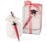 ETM Scatola Event Gift Penna Laurea 14,5 Cm Bianco Rosso