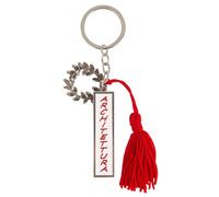 12 pz ciondolo zama smaltata laurea corona alloro tag ARCHITETTURA 6 cm con port