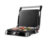 Grill A Contatto Chat Toro Etna Nero Inox 2200w