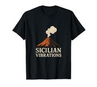 Etna Sicily Vibes - Vulcano Sud Italia Sicilia Vacanze Maglietta
