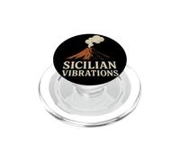 Etna Sicily Vibes - Vulcano Sud Italia Sicilia Vacanze PopSockets PopGrip per MagSafe
