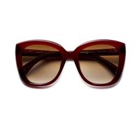 Etnia Barcelona Marilyn Occhiali Da Sole Unisex Rosso Farfalla Marrone 53mm