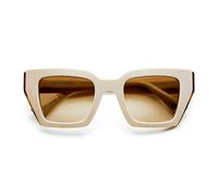 Etnia Barcelona Ritmo Occhiali Da Sole Unisex Bianco Farfalla Marrone 47mm