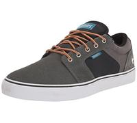 Etnies Barge LS, Scarpe da Skateboard Tecniche da Uomo, Grigio, Nero, Giallo., 42.5 EU
