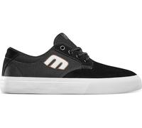 etnies Barge Plus - Performance Skate, Costruzione Rinforzata, Comfort Imbottito, Sneaker Quotidiane - Black/White - 45.5