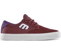 etnies Barge Plus - Performance Skate, Costruzione Rinforzata, Comfort Imbottito, Sneaker Quotidiane - Burgundy - 44