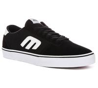ETNIES Calli Vulc Singolo a Fascia Geo Esagono Uomo Sportivo Bianco Nero UK 7 -