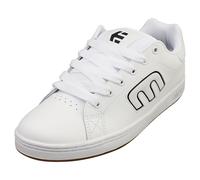 Etnies Callicut - Scarpe da Skateboard da Uomo, Bianco e Nero, 46 EU