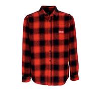 Etnies - Camicia Rossa in Flanella a Maniche Lunghe - - Shirts - Uomo - Rosso - M