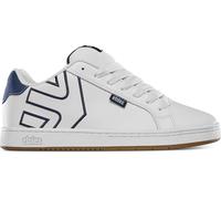 etnies Fader - Performance Skate, Costruzione Rinforzata, Comfort Imbottito, Sneaker Quotidiane - White/Navy - 46