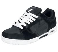 Etnies Faze - Stile Classico da Skate Heritage con Look gonfio di Tendenza, Suola Rinforzata, vestibilità Imbottita, Sneakers per Tutti i Giorni con morso 2025, Nero e Bianco, 39 EU