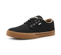 etnies Jameson 2 Eco - Performance Skate, Costruzione Rinforzata, Comfort Imbottito, Sneaker Quotidiane - Black/Silver/Gum - 43