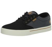 Etnies Jameson 2 Eco, Scarpe da Skateboard Uomo, Nero Grigio Scuro Oro, 49 EU
