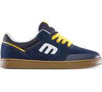 etnies Kids Marana, Sneaker Unisex-Adulto, Navy/Gum/Yellow, 43 EU