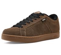 Etnies Kingpin - Stile Classico Heritage dello Skate con Look gonfiato di Tendenza, Cupsole Rinforzata, vestibilità Ammortizzata, Sneakers per Ogni Giorno - Brown/Tan/Black - 49