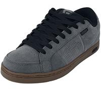 Etnies Kingpin - Stile Classico Heritage dello Skate con Look gonfiato di Tendenza, Cupsole Rinforzata, vestibilità Ammortizzata, Sneakers per Ogni Giorno - Grey/Black/Gum - 42
