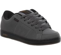 Etnies Kingpin - Stile Classico Heritage dello Skate con Look gonfiato di Tendenza, Cupsole Rinforzata, vestibilità Ammortizzata, Sneakers per Ogni Giorno - Grey/Black/Gold - 42