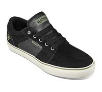 Etnies Mens Barge Skate Skate Scarpe da Ginnastica Casual - Verde, Nero, Bianco, Argento., 39 EU