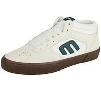 Etnies Windrow Vulc Mid, Scarpe da Skateboard Uomo, Gomma Bianca e Verde, 41 EU