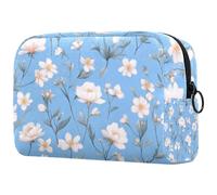 etoenbrc Borsa per il trucco con ragno nero rosso borsa da viaggio riutilizzabile borsa per cosmetici grande borsa da toilette per ragazze adolescenti donne 18,5 x 7,6 x 13 cm, Multicolore 9, Taglia