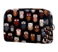 etoenbrc Little Puppy Paws, borsa da viaggio riutilizzabile per cosmetici, borsa per cosmetici, borsa da toeletta per adolescenti, ragazze, donne, 18,5 x 7,6 x 13 cm, Multicolore 9, Taglia unica