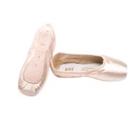 Etoile Aspiration S0105L per Bloch Scarpette da Punta Soletta Media Ampio Box Punte Sport Danza Classica Nastri Ballerina Relax Saggio Prova Spettacolo Ballo Insegnante (Rosa Pianta B, 2)