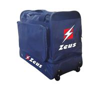Etoile Borsa Mini Star Trolley per Zeus Sport Tracolla Regolabile Ampio Scomparto Principale Allenamento Fitness Palestra Borsone Fondo Rigido Ruote Trasporto (Blu, H 47 x L 51 x P 31 cm)