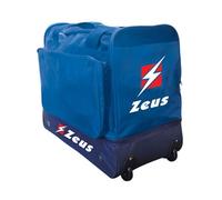 Etoile Borsa Mini Star Trolley per Zeus Sport Tracolla Regolabile Ampio Scomparto Principale Allenamento Fitness Palestra Borsone Fondo Rigido Ruote Trasporto (Azzurro, H 47 x L 51 x P 31 cm)