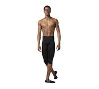 Etoile Calzamaglia da Uomo per Prove Lunga al Ginocchio MP003 per Bloch Sport Danza Classica Ballo Ballerino Relax Balletto Saggio Prove Esibizioni Allenamento Pantalone (Nero, XL)