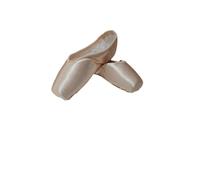 Etoile Fouette 0501 Scarpe da Punta per Grishko Sport Ballo Punte Danza Classica Nastri Elastici Ballerina Relax Scarpette Saggio Allenamento Fitness Palestra (Rosa Suola SS, 6.5)