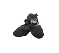 Etoile PRO Elastic S0621L per Bloch Scarpe da Mezza Punta in Tela con Elastici Sport Danza Classica Ballerina Relax Saggio Prova Spettacolo Collo Piede Ballo Insegnante (Nero Pianta B, 3.5)
