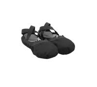 Etoile PRO Elastic S0621L per Bloch Scarpe da Mezza Punta in Tela con Elastici Sport Danza Classica Ballerina Relax Saggio Prova Spettacolo Collo Piede Ballo Insegnante (Nero Pianta C, 6)