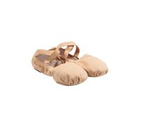 Etoile PRO Elastic S0621L per Bloch Scarpe da Mezza Punta in Tela con Elastici Sport Danza Classica Ballerina Relax Saggio Prova Spettacolo Collo Piede Ballo Insegnante (Light Sand Pianta D, 4)